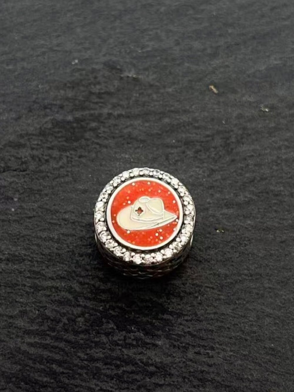 Pandora Calgary White Hat Awards Exclusive Bead Charm Sterling Silver Jewelry